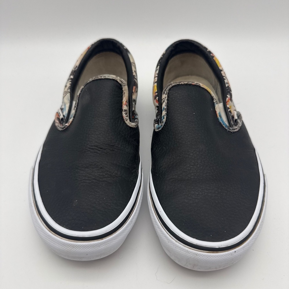 Vans Customs Ikigai Ukiyo Slip On Shoes Men 6.5 Women 8 Tropical Y2K Artsy